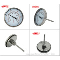 2.5 inch 304 stainless steel bimetallic thermometer gauges